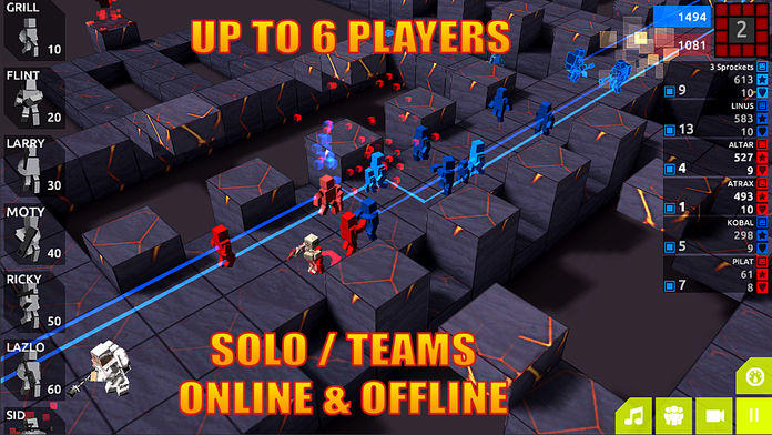 Cubemen2 ゲームのスクリーンショット