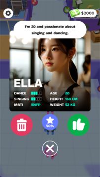 My Super Idol Game Screenshot