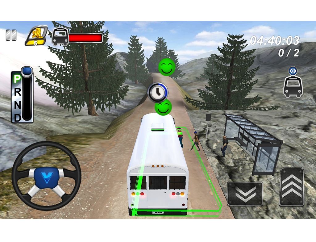 Screenshot of Offroad Tourist Bus Hill Climb