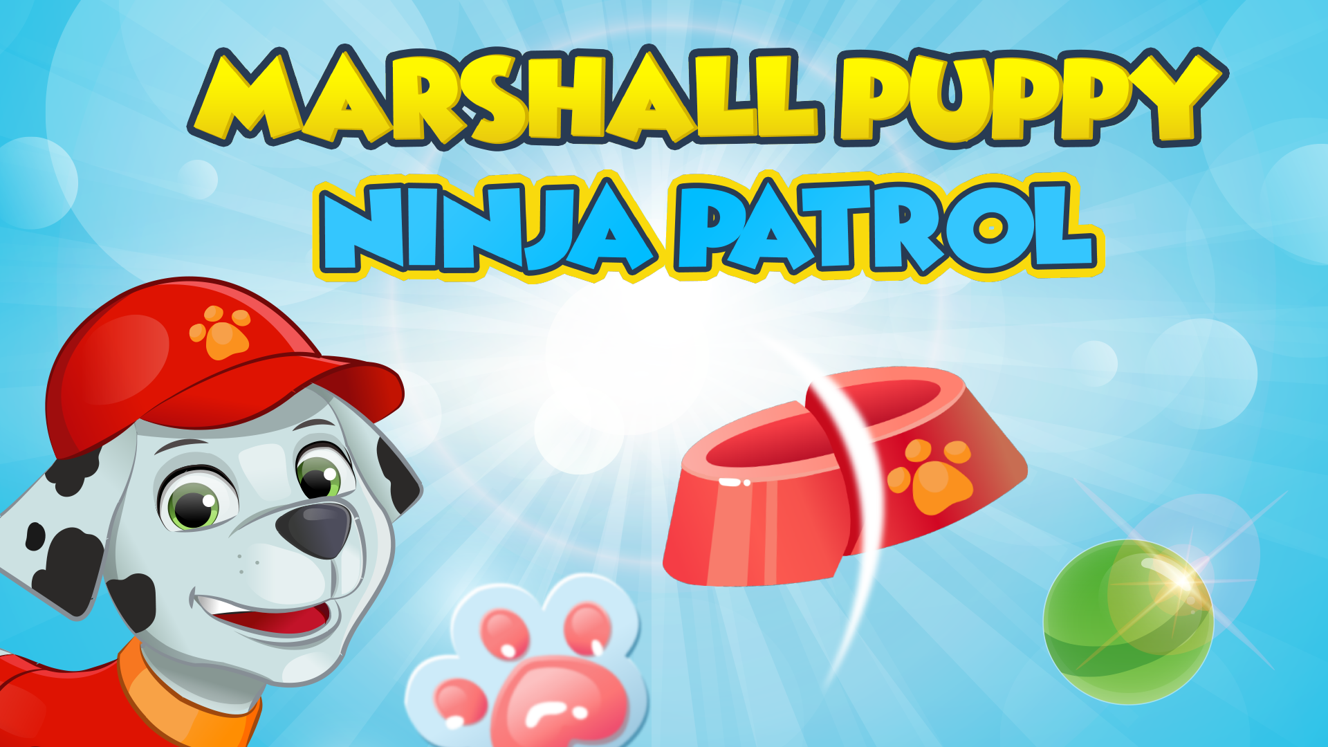 Скриншот игры Marshall Puppy Ninja Patrol