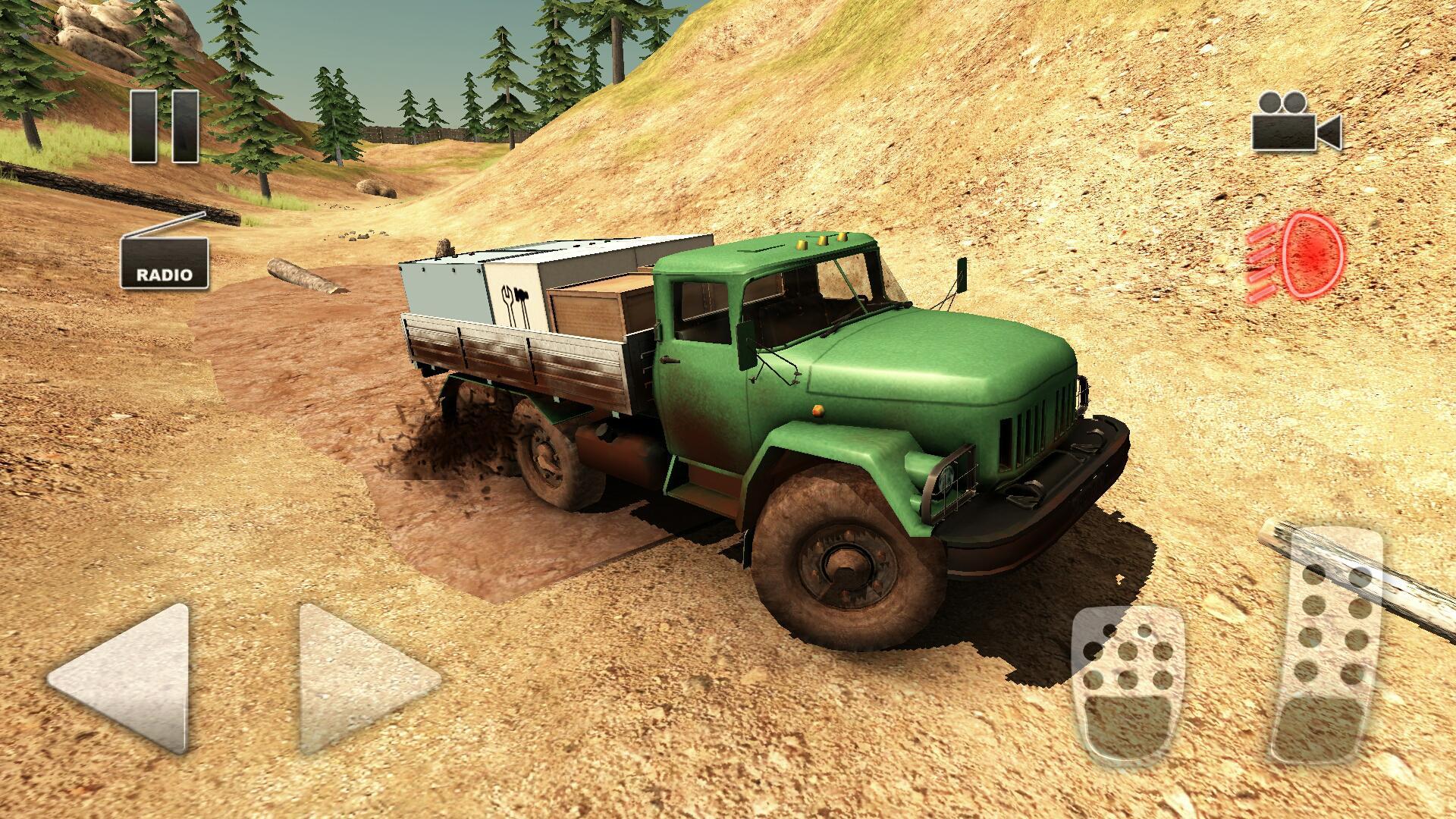 Truck Driver Crazy Road 2 Game Screenshot