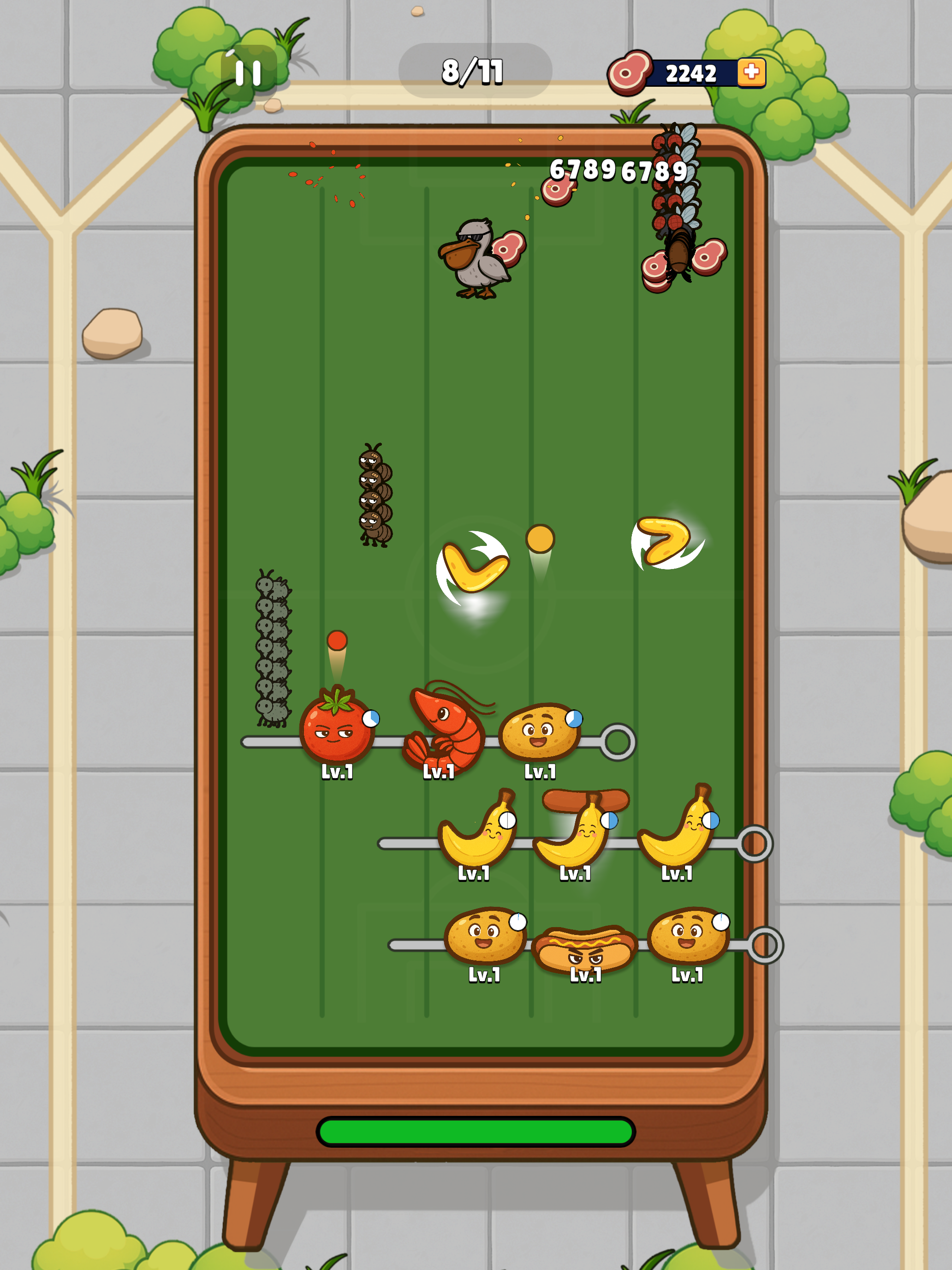 BBQ Brawl Game Screenshot