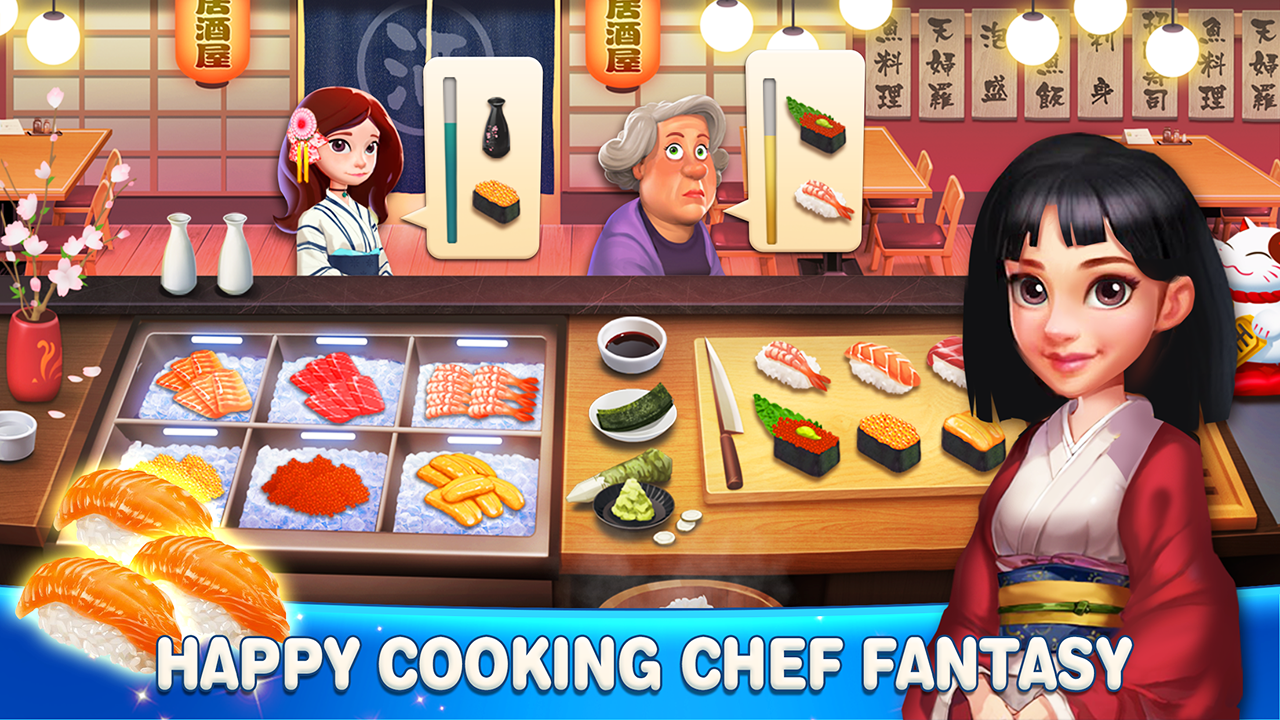 Happy Cooking: 2025 Chef Fever Game Screenshot