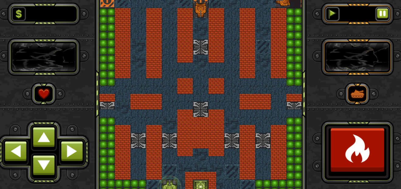 Tank War Game Screenshot