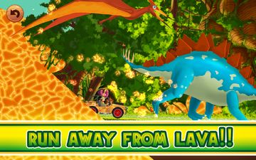 Fun Kid Racing Dinosaurs World ゲームのスクリーンショット