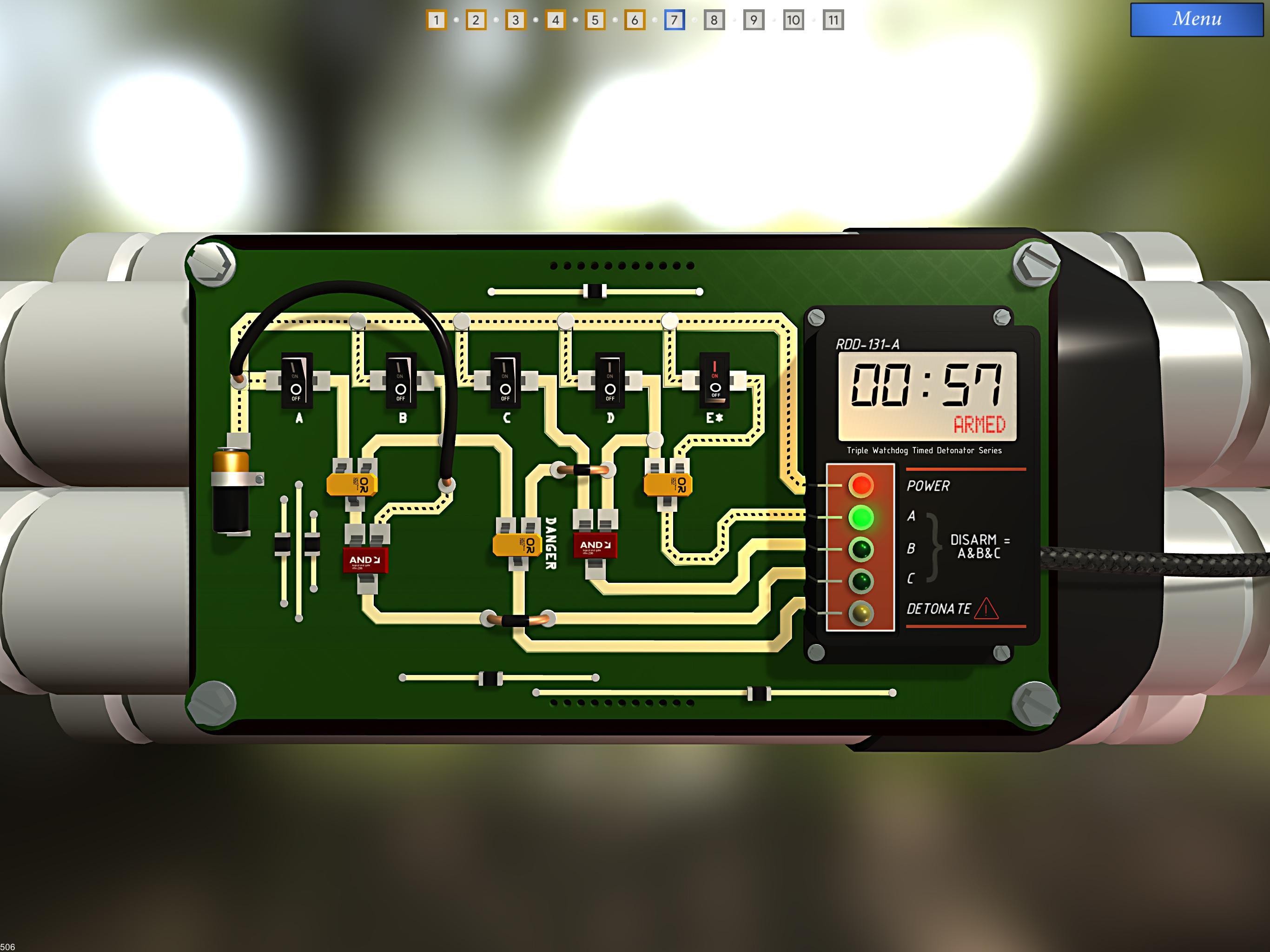 Captura de Tela do Jogo Bomb Squad Academy