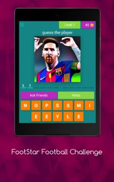 Football Game:Guess the Player Game Screenshot