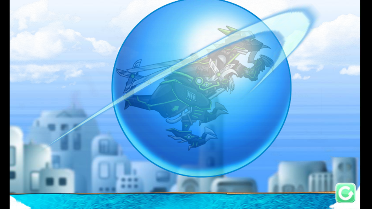 합체! 다이노 로봇 - 닌자 파라사우: 공룡 조립 게임 게임 스크린샷