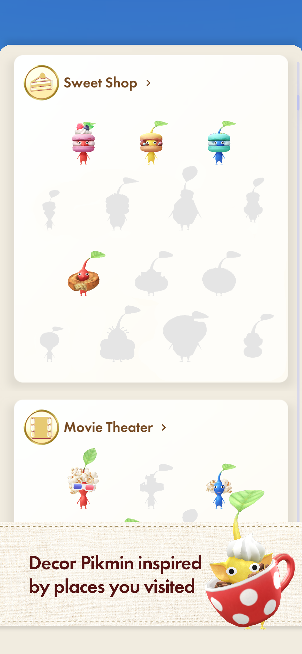 Pikmin Bloom Game Screenshot