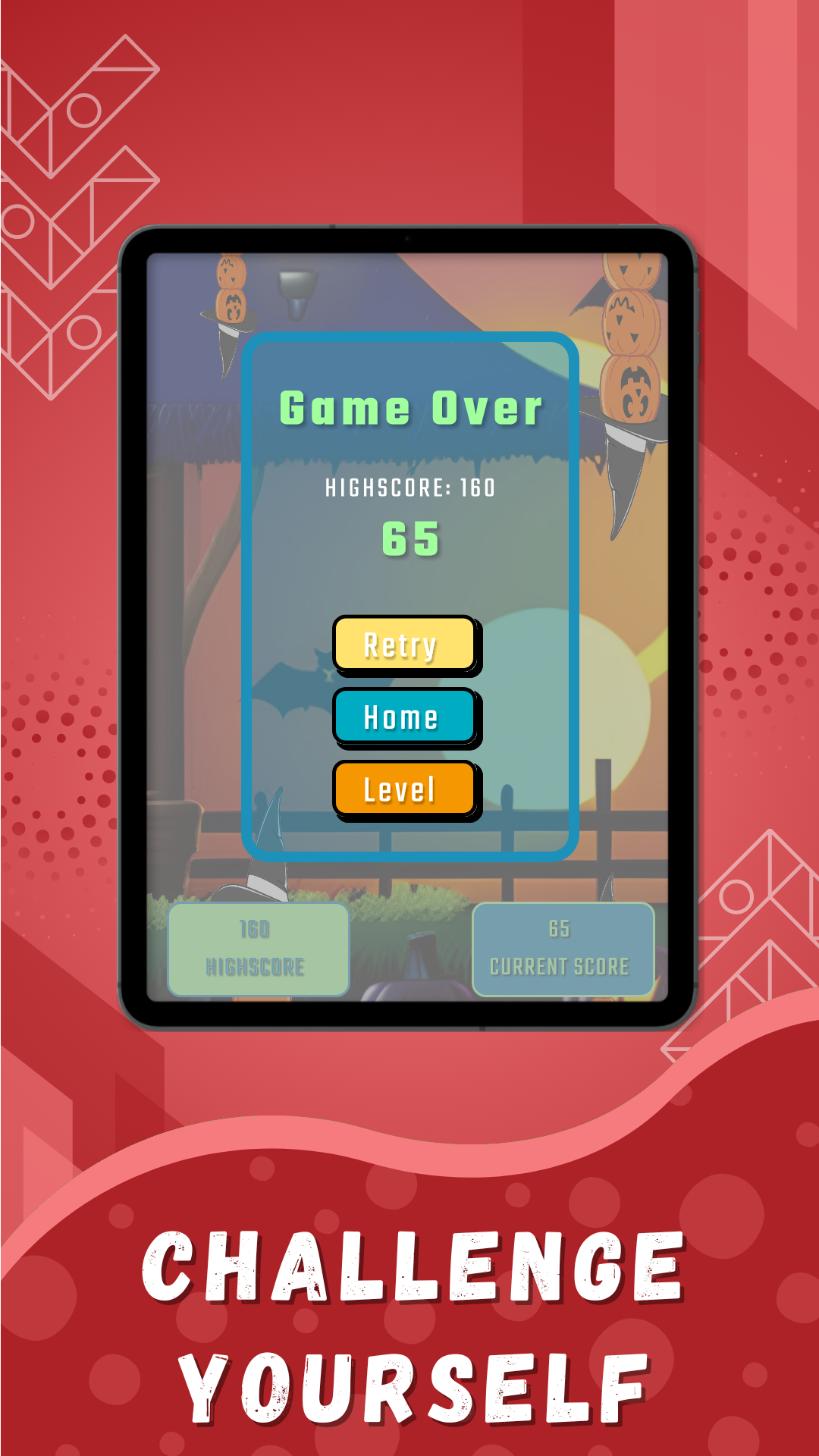 Bingo Spooky Flappy Game Screenshot