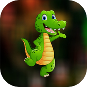 Permainan Melarikan Diri Terbaik 176 Penyelamat Dinosaur Ceria