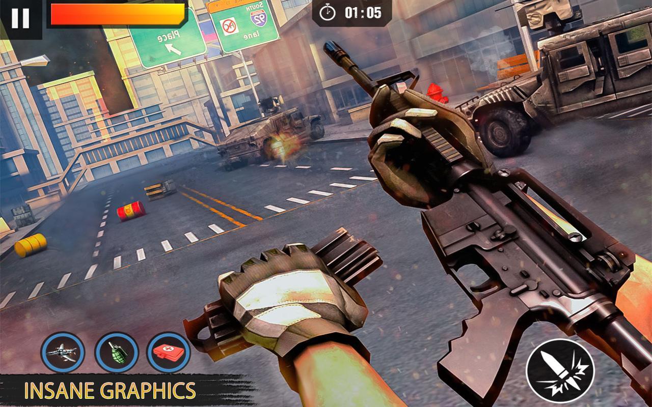 Screenshot 1 of Tembak Sampul: Serangan Sniper Elit 1.2.5