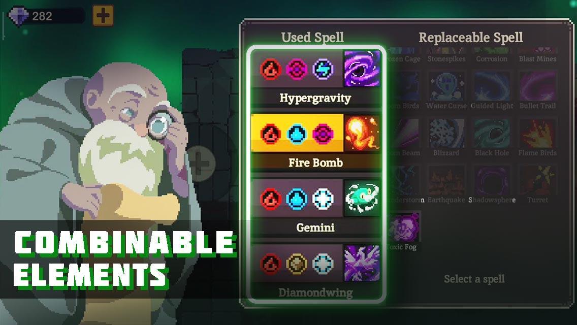 Elemental Dungeon Game Screenshot