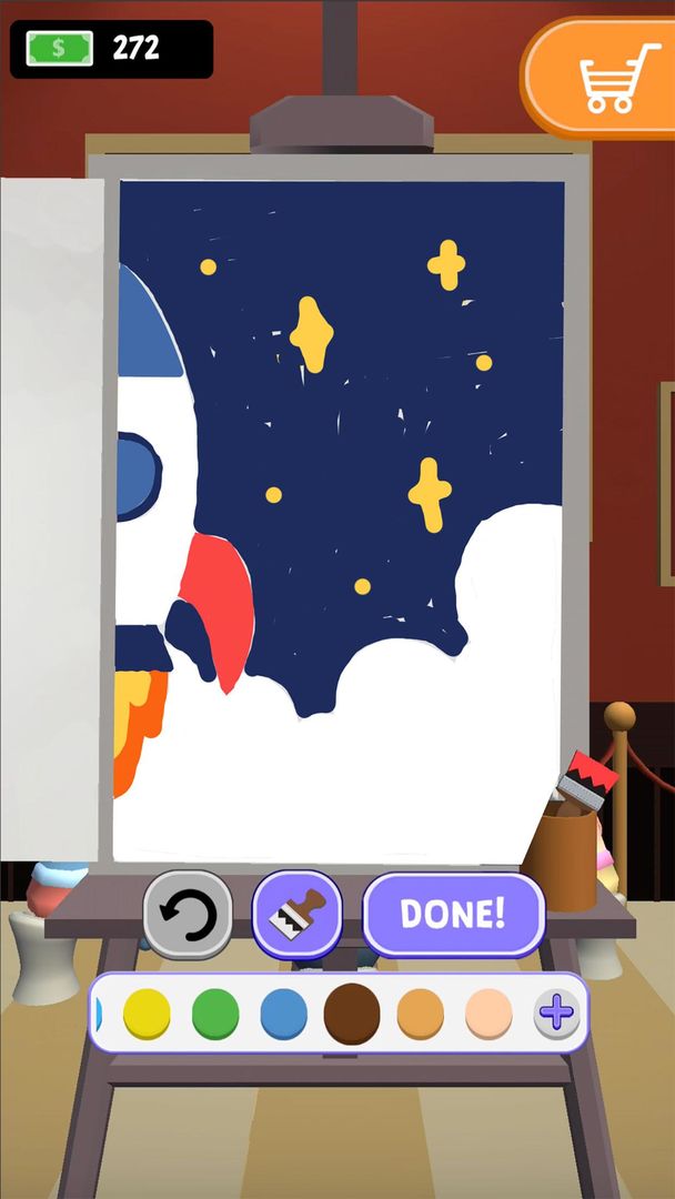 Decalcomanie Gallery screenshot game
