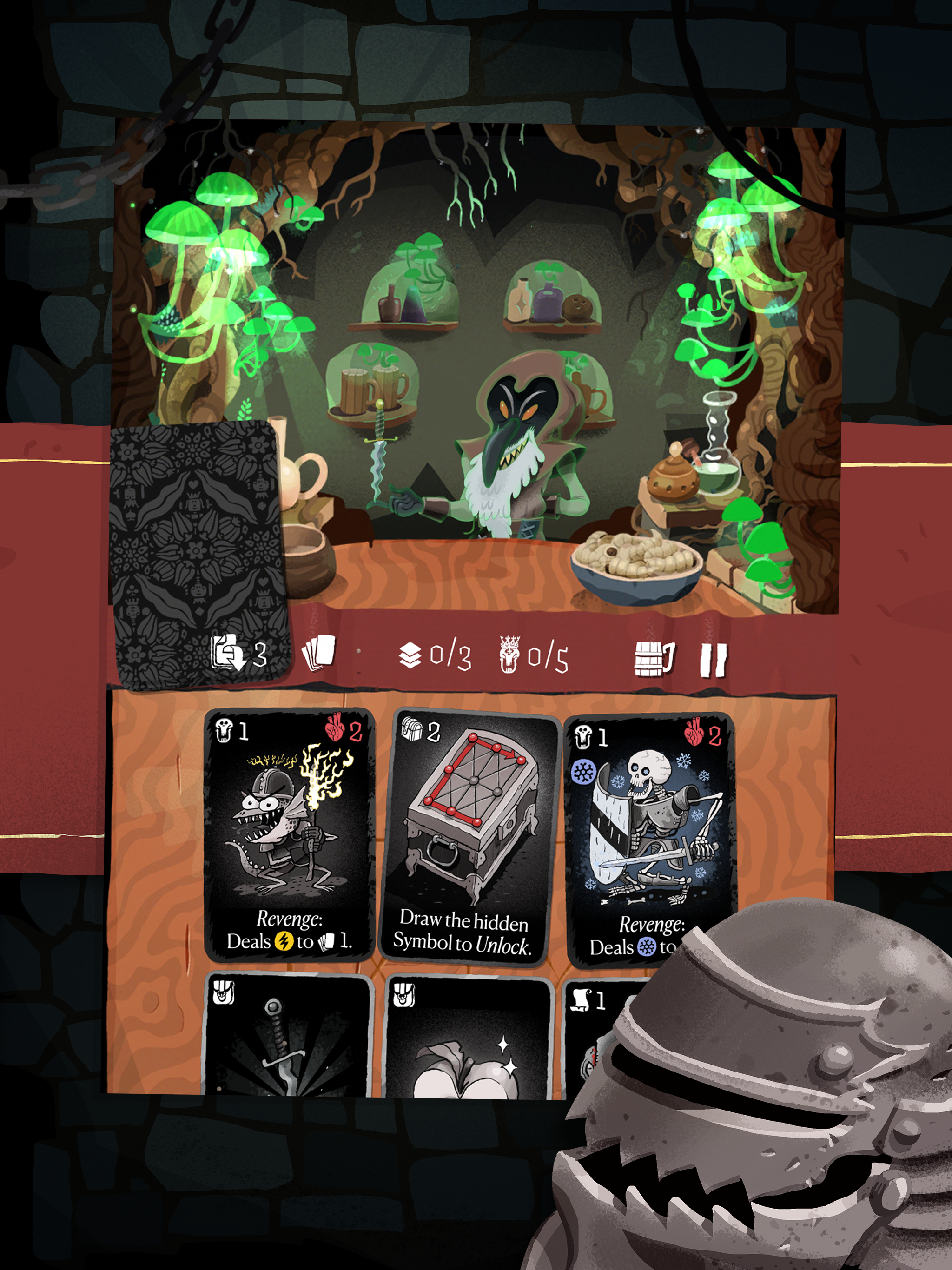 Card Crawl Adventure Game Screenshot