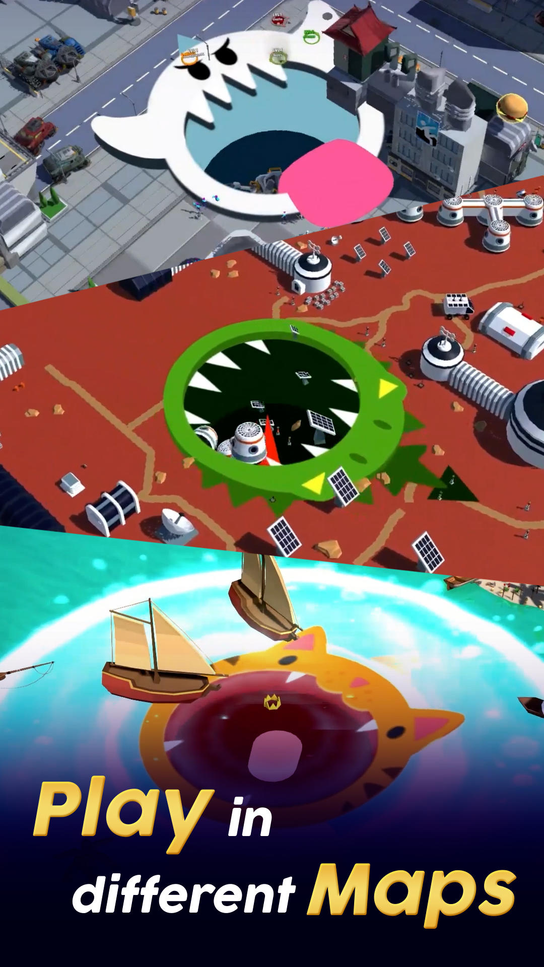 Hole.io Game Screenshot