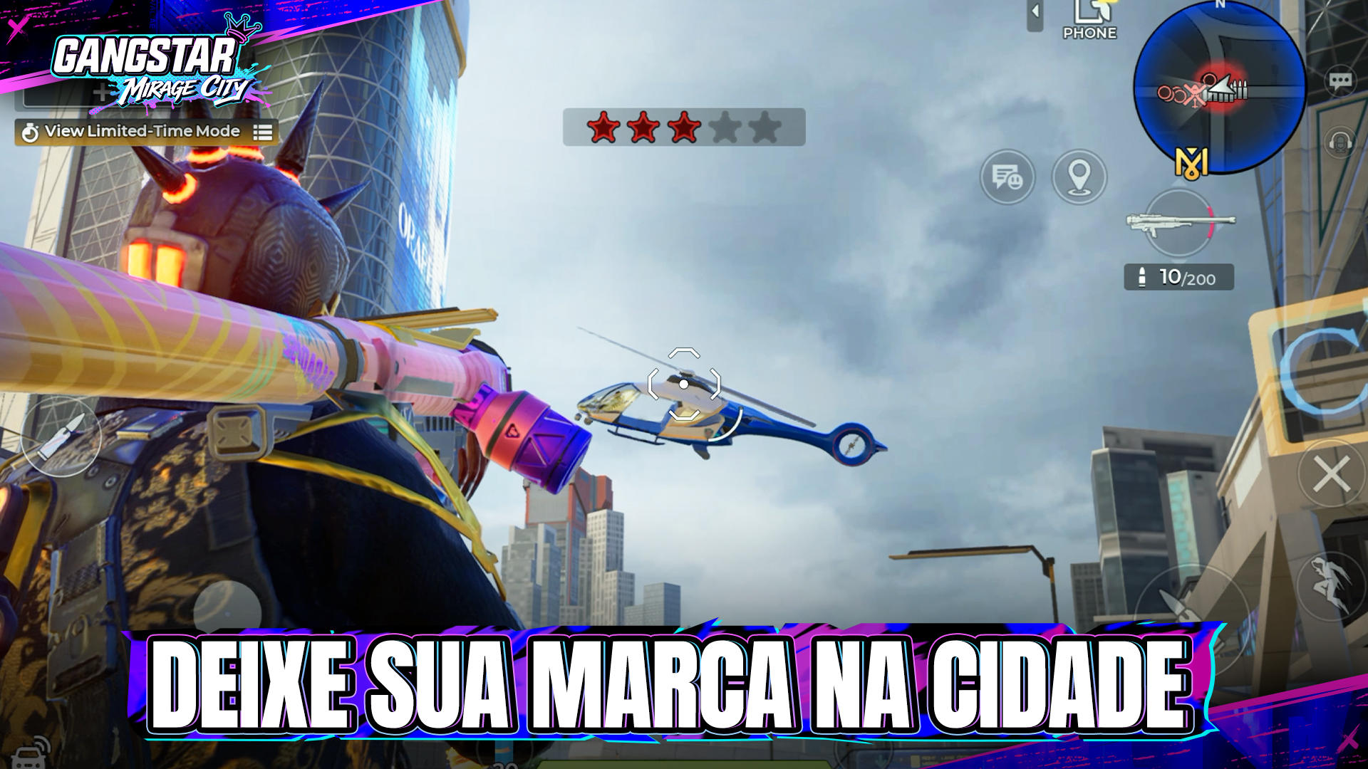 Captura de Tela do Jogo Gangstar Mirage City: Online