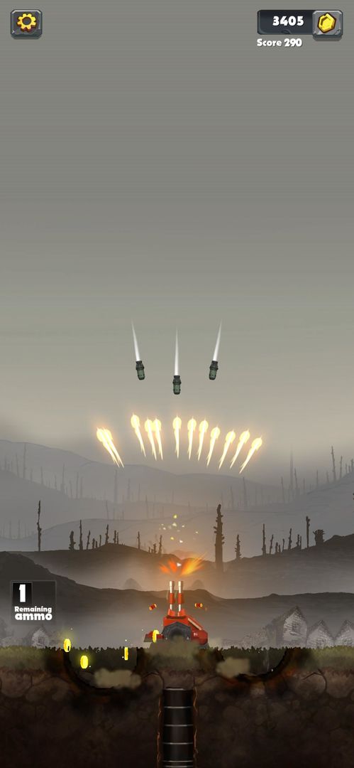 Screenshot of Iron Dome Defense
