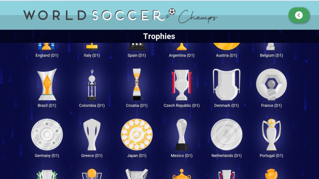 Screenshot of World Soccer Champs