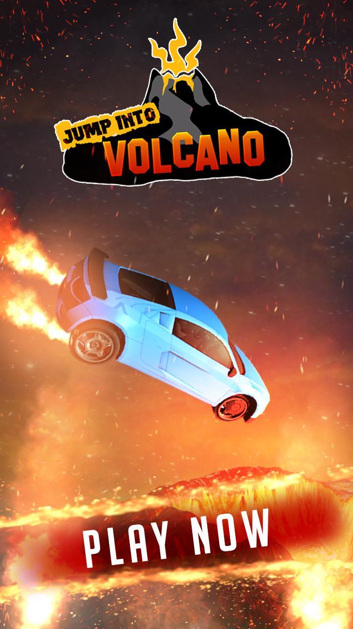 Jump Into Volcano Game Screenshot