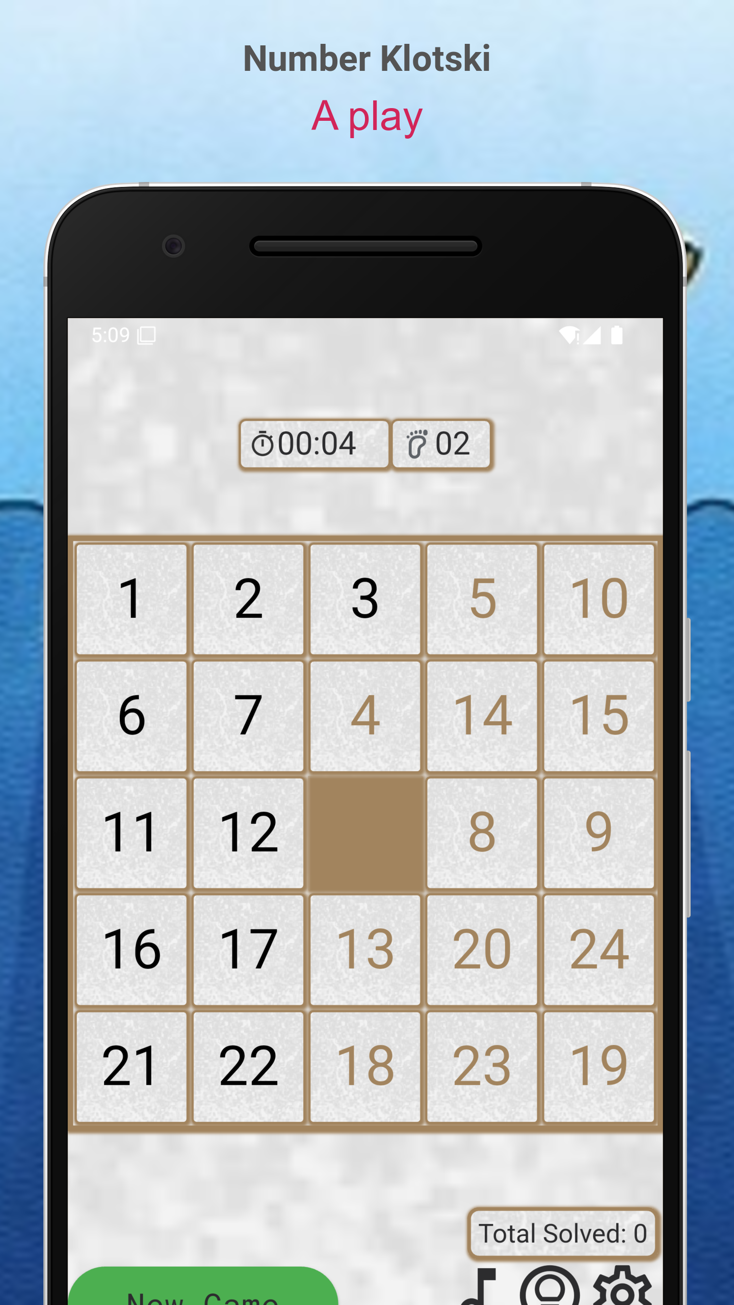 Cuplikan Layar Game Number Klotski - riddle puzzle