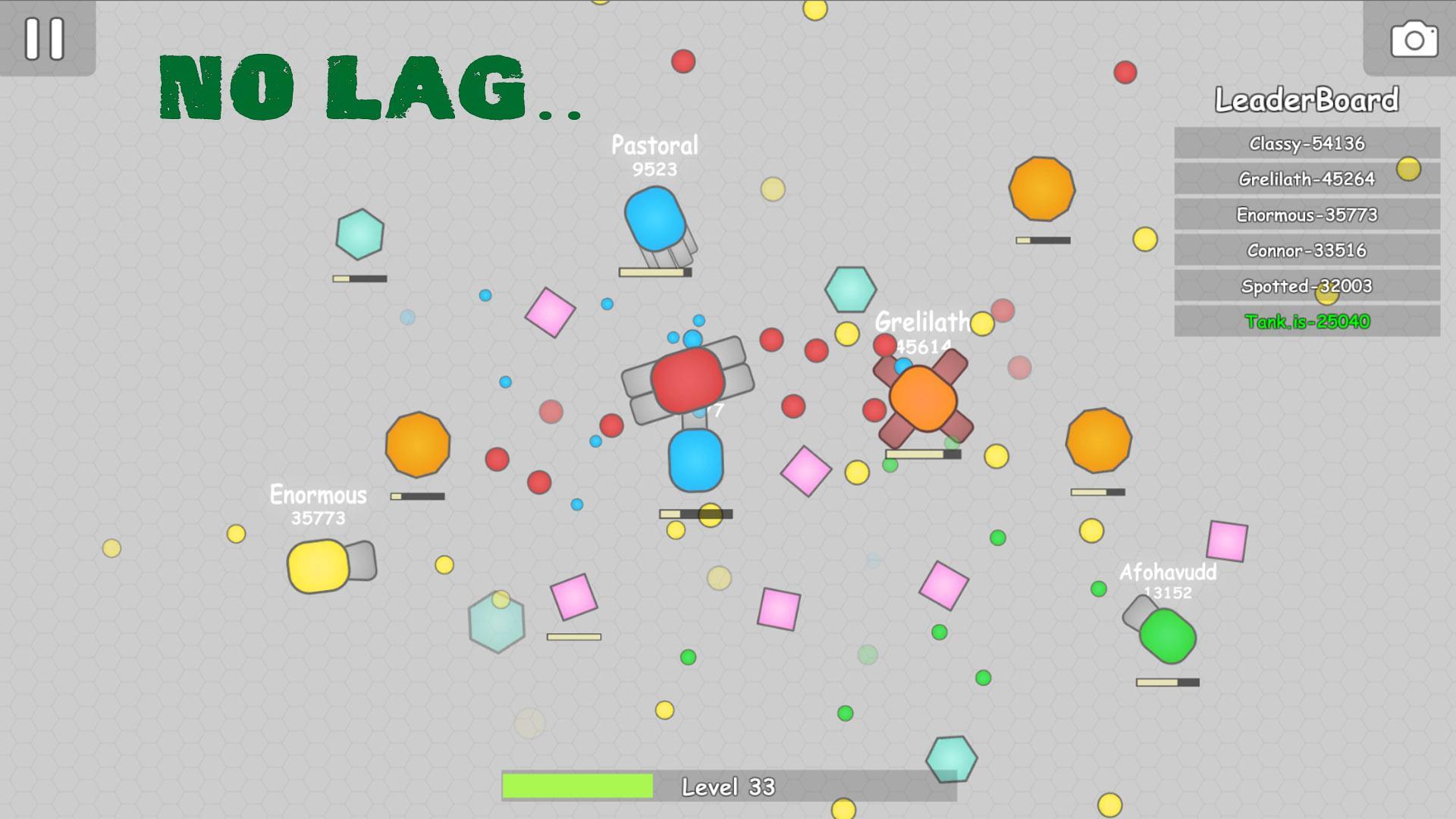 Tank.io : Diep War Game Screenshot