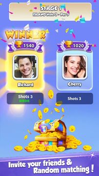 Cuplikan Layar Game Golf Rival