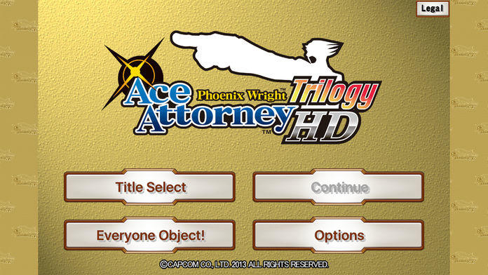 Скриншот игры Ace Attorney Trilogy HD