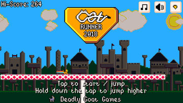 Cuplikan Layar Game Cat Runner 2018