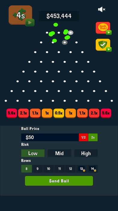 Plinko ball game