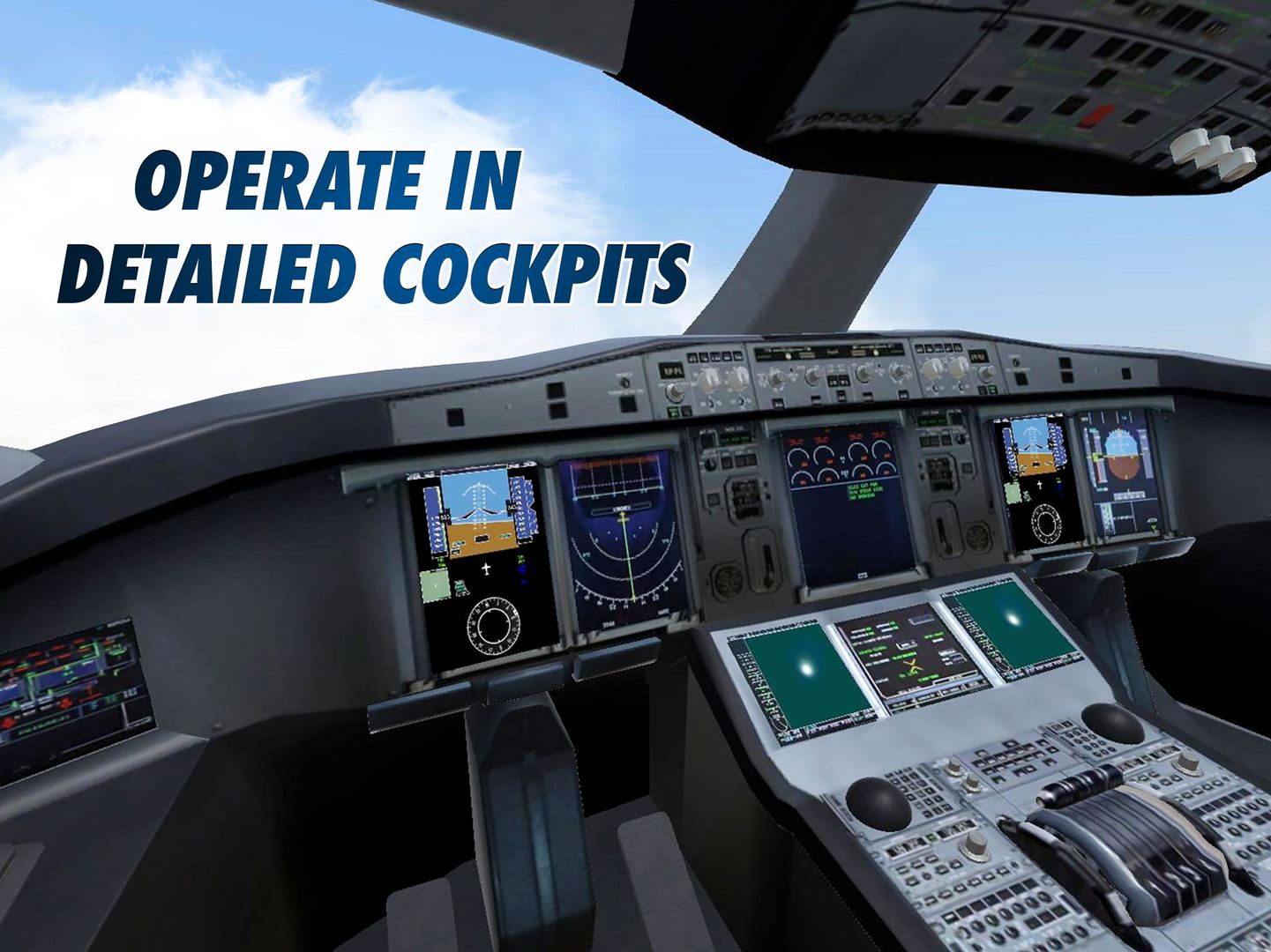 Screenshot of Take Off Flight Simulator