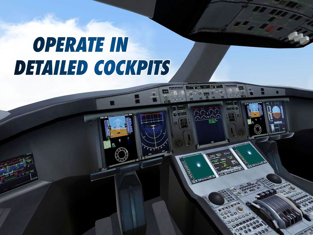 Take Off Flight Simulator ภาพหน้าจอเกม