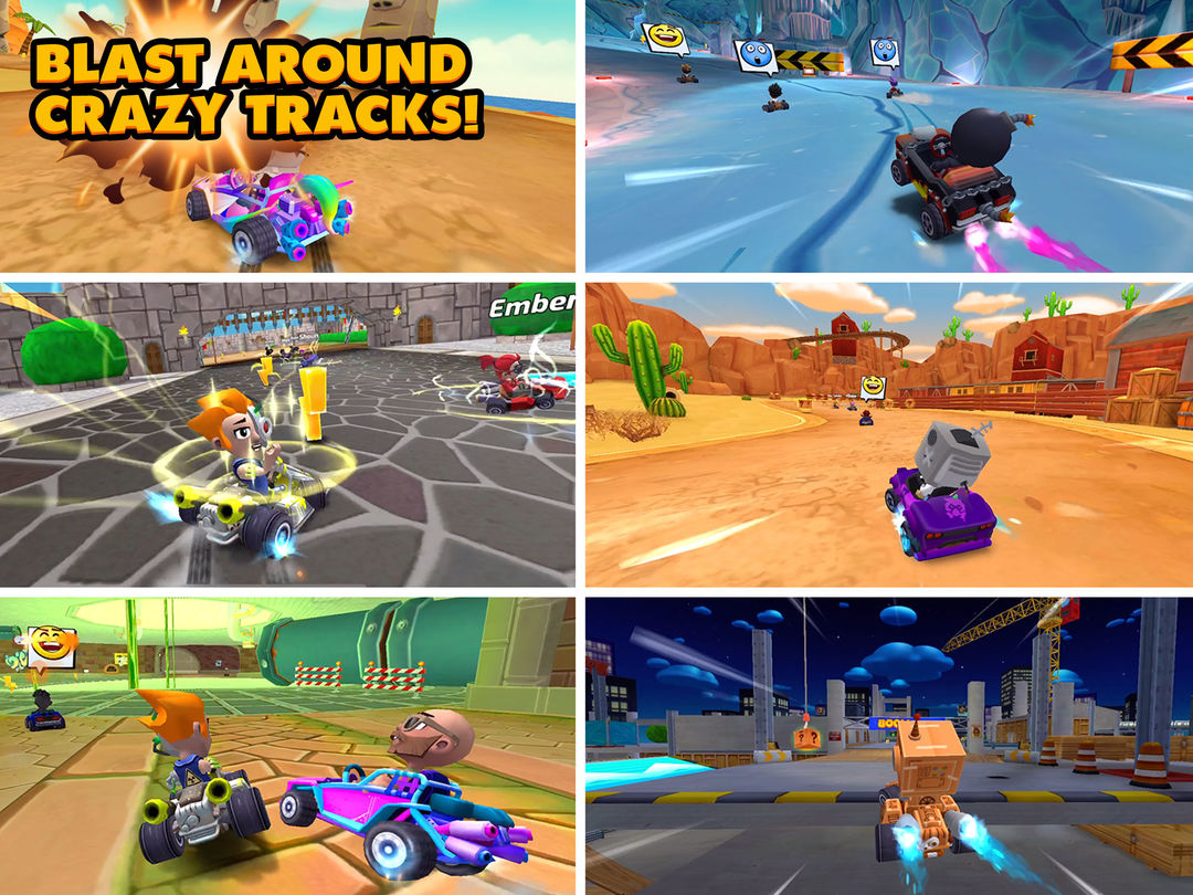 Boom Karts - Multiplayer Kart Racing遊戲截圖