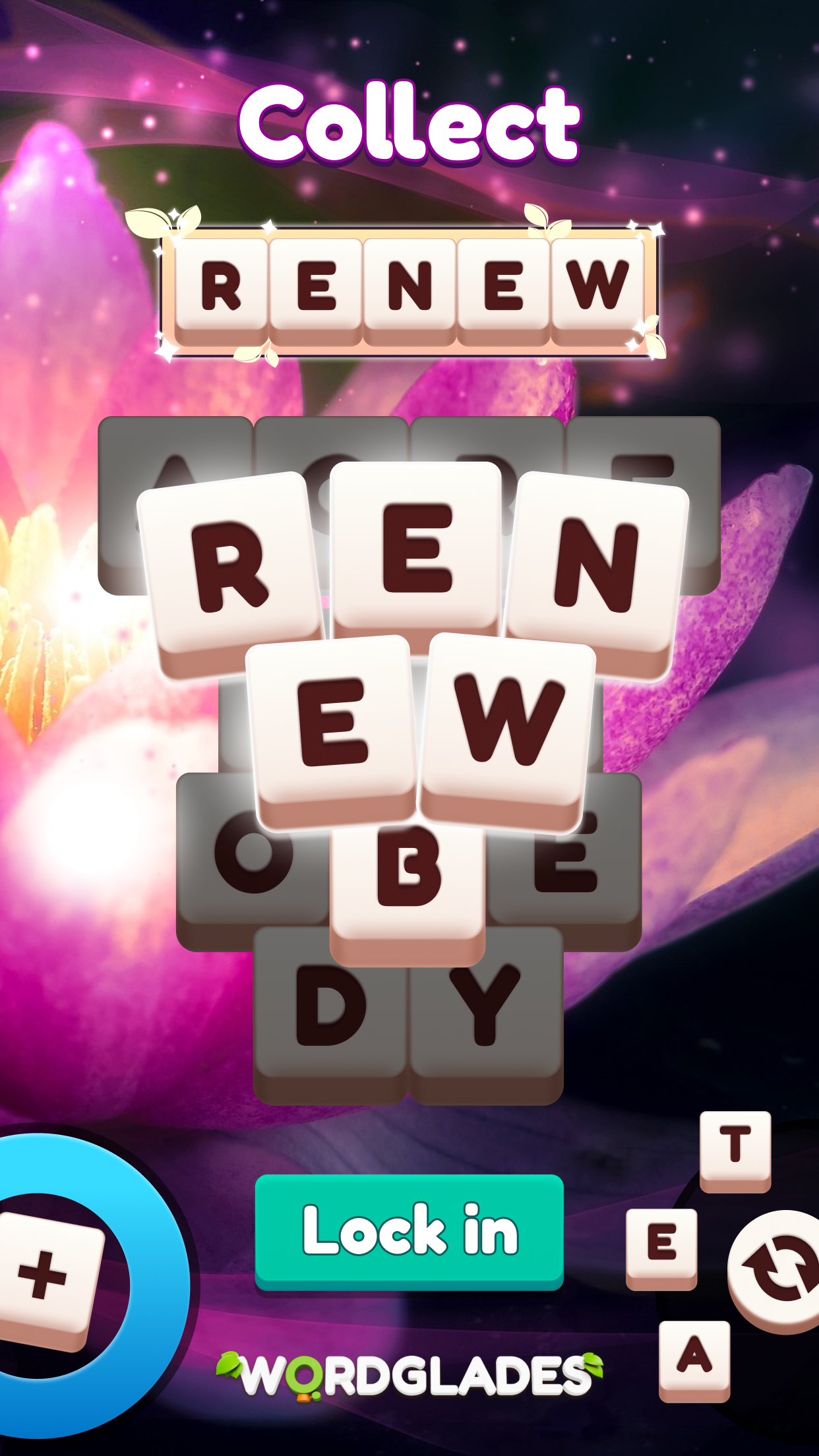 WordGlades: Words & Mahjong Game Screenshot