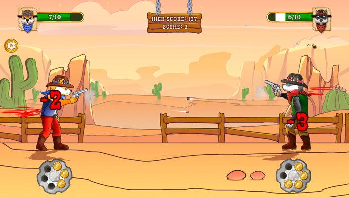 Shiba Duel Game Screenshot