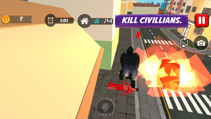 Screenshot 1 of King Kong City Destroyer 