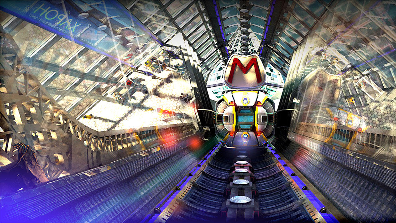 Gravity Train VR Game Screenshot