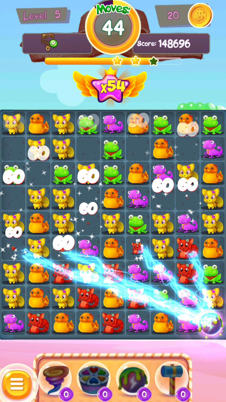 Screenshot 1 of Jelly Animaux match incroyable 