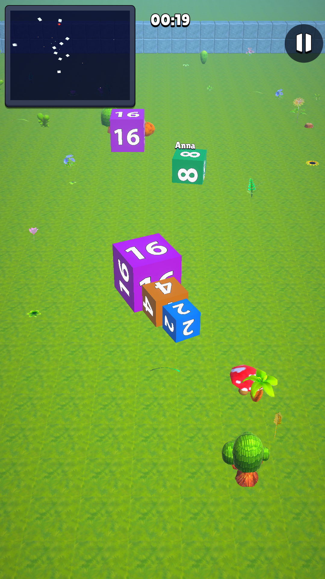 Cube arena 2048 Jungle android iOSTapTap