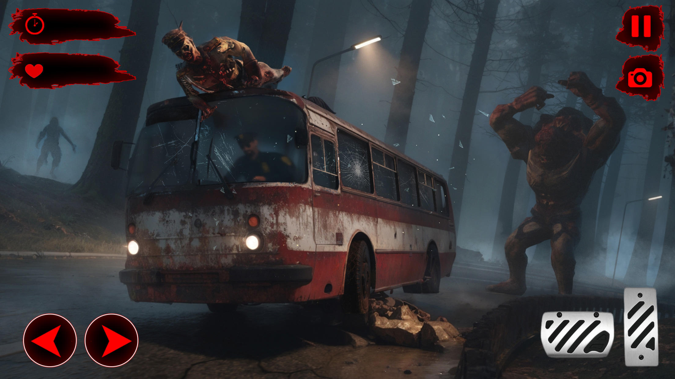 Screenshot of Zombie Car Apocalypse Survival