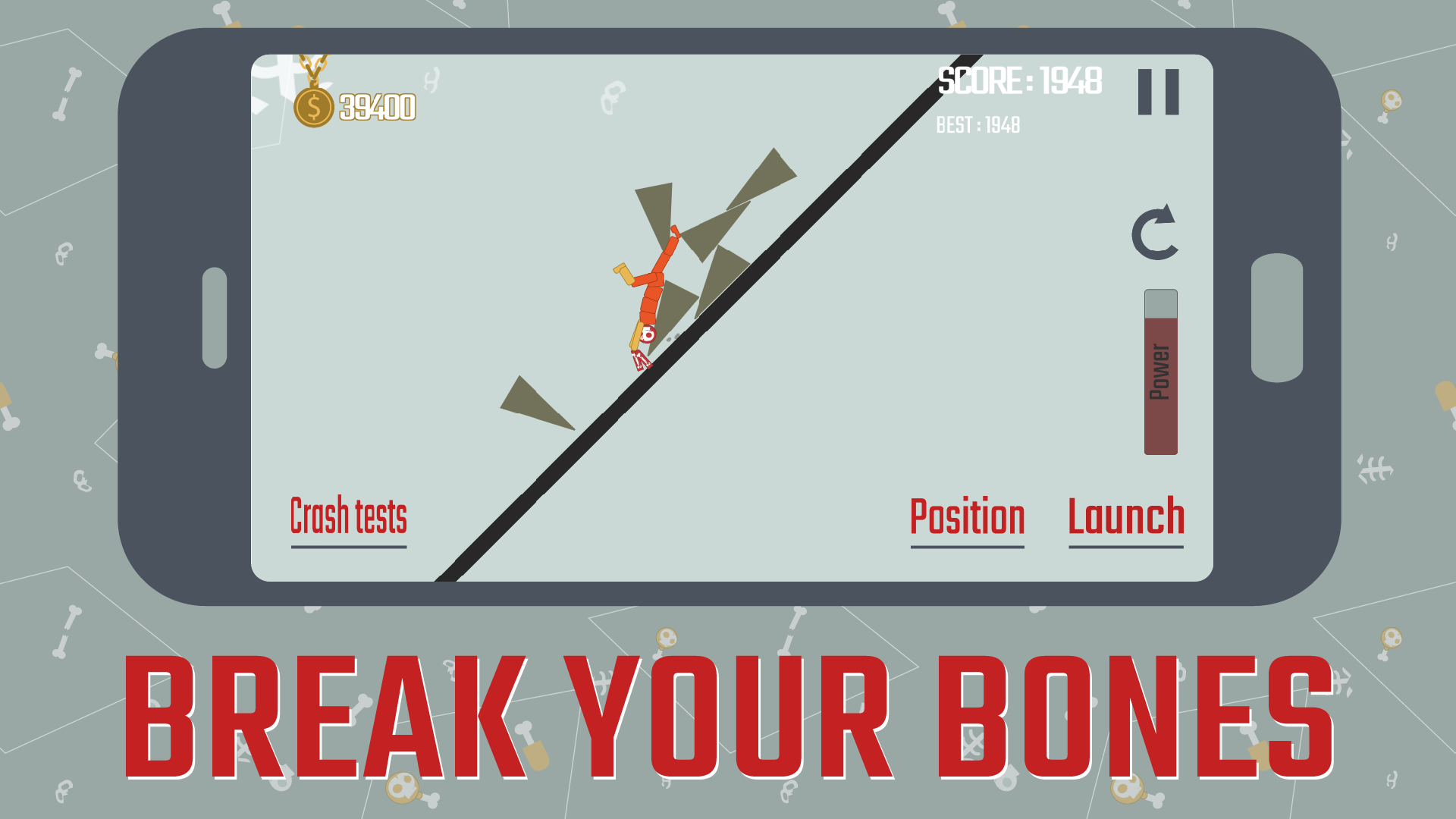 Stickman Destruction: Dismounting Game Screenshot