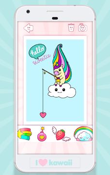 Kawaii Coloring Book Game Screenshot