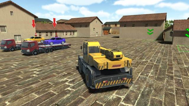 Crane Truck Pro Simulator 23 게임 스크린샷