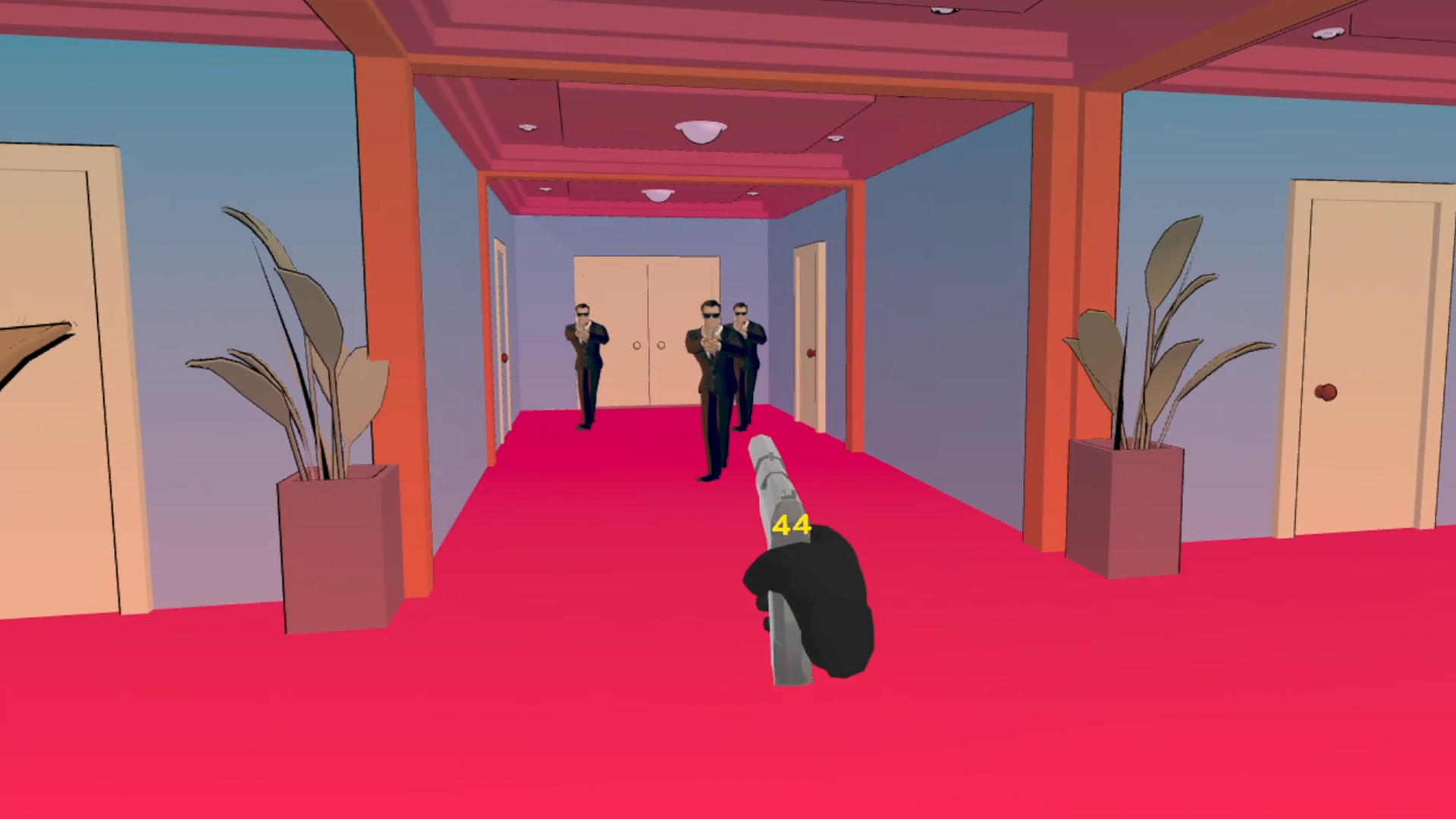 Screenshot of Agent Simulation
