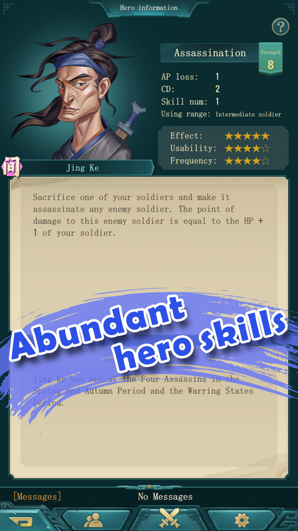 Warring States: The Heroes screenshot game