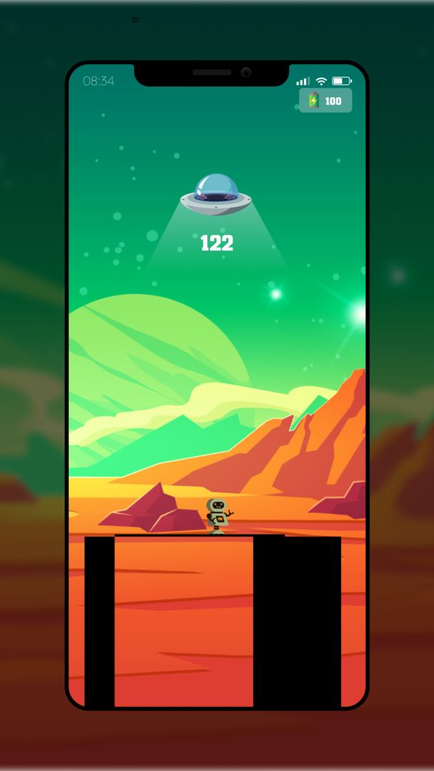 Robo Adventure screenshot game