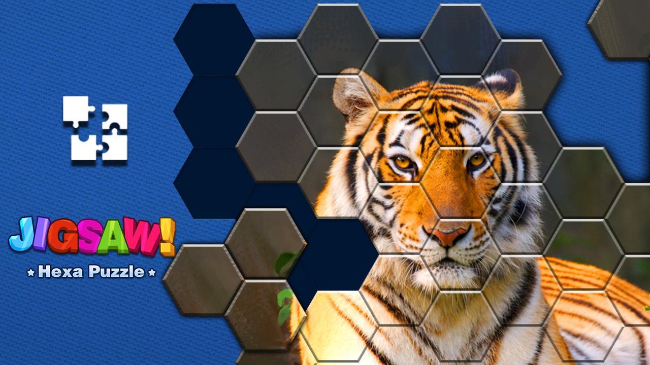 Captura de Tela do Jogo Jigsaw Puzzle -Hexa Block Game