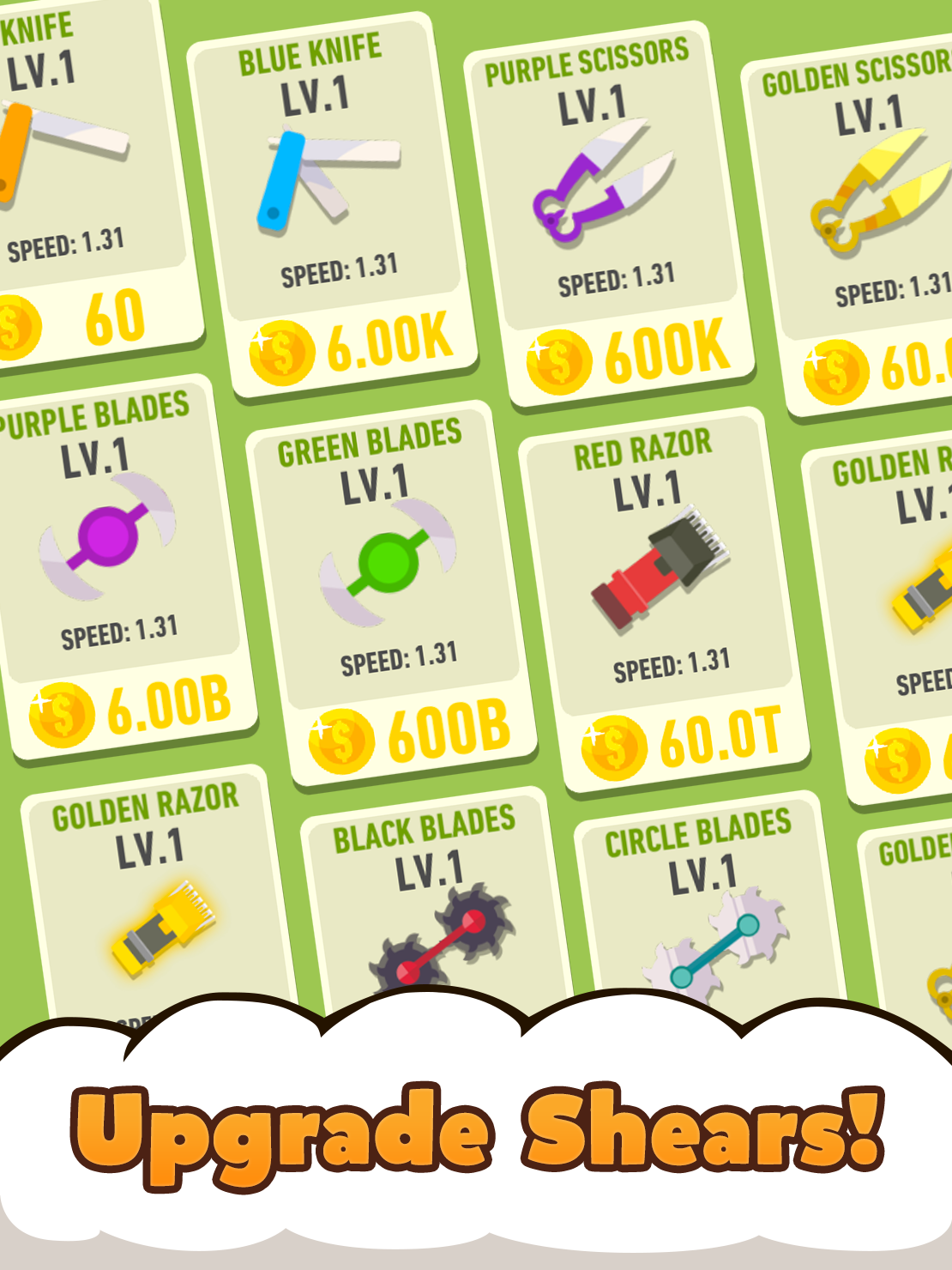 Screenshot of Idle Wool Tycoon