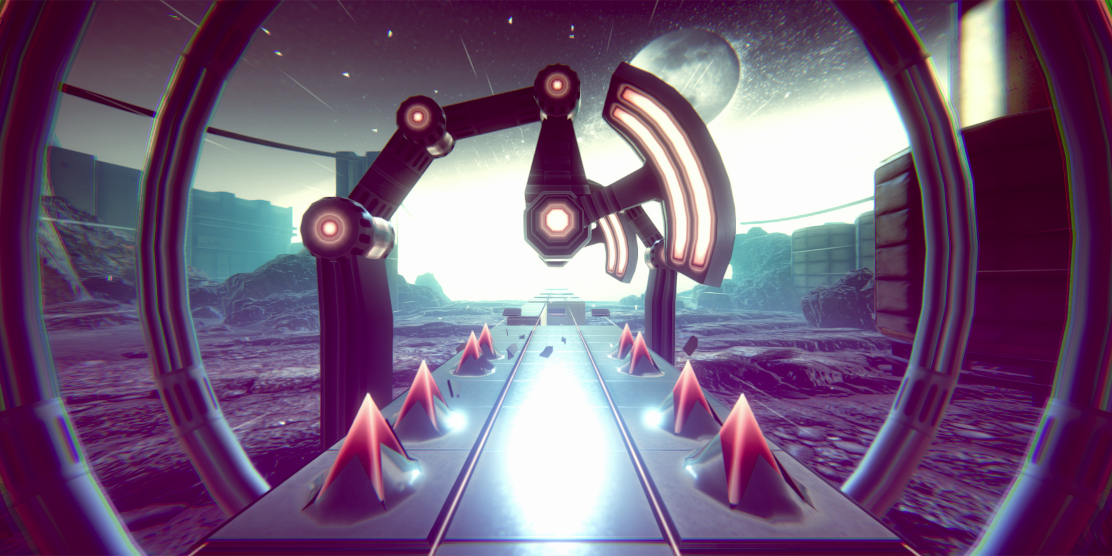 Super Glitch Dash Game Screenshot