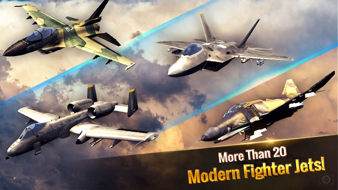 Ace Fighter: Modern Air Combat Jet Warplanes ภาพหน้าจอเกม